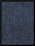 vidaXL Deurmat 40x60 cm gestreept blauw