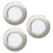 EGLO connect.z Fueva 6-Z Spot encastrable intelligent - Salle de bain/Extérieur - LED - Ø 8.8 cm - Gris - Lumière RVB et blanche réglable - Dimmable - Zigbee