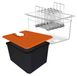Merkloos Sous Vide Container met Deksel en Stand, 12L Voor Koken en Opslaan