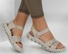 Skechers Sandaal Glide-Step Count On Me 164057/STN Stone