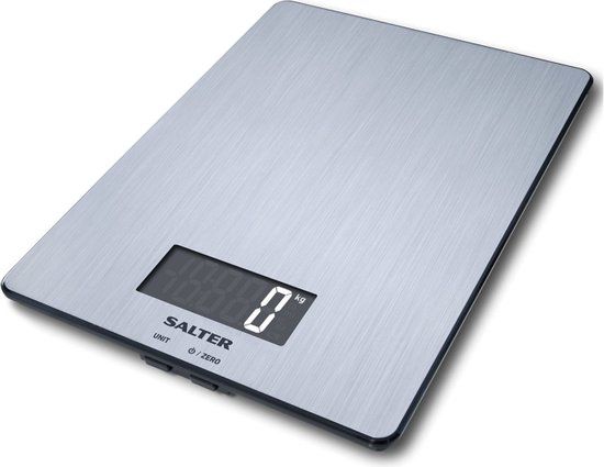 Salter - Elektronische keukenweegschaal tot 5 kg - Grijs