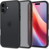 Spigen Ultra Hybrid Hoesje Geschikt voor Apple iPhone 16 - Back Cover met Air Cushion - Frosted Zwart