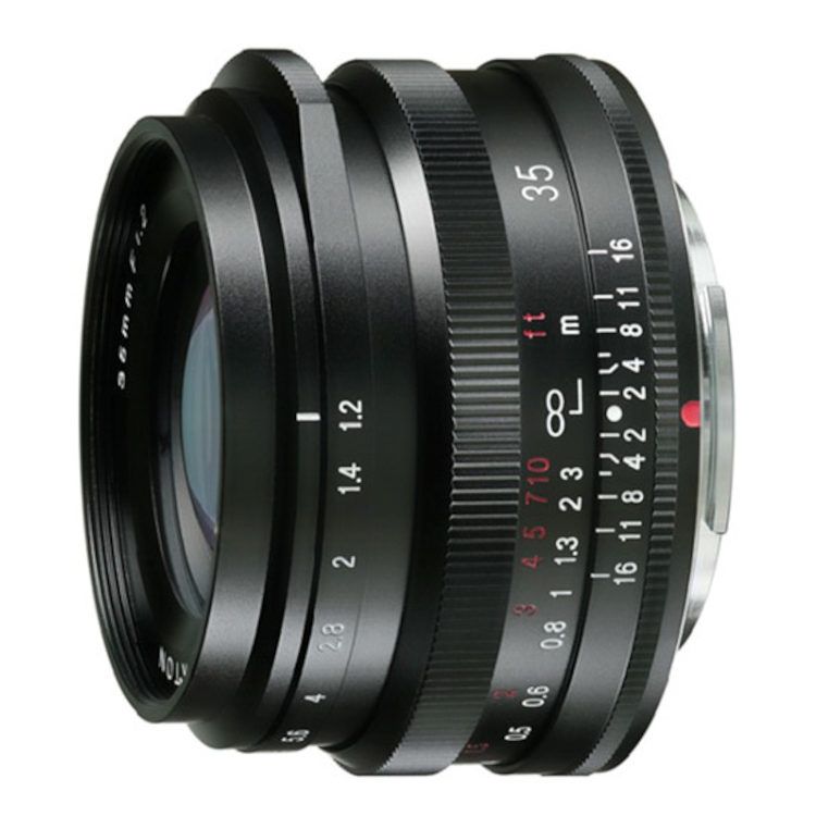 Voigtländer Nokton 35mm f/1.2 Fujifilm X-mount objectief Zwart