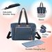 Sac de voyage pour bébé, multifonctionnel, bleu marine