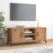 Prolenta Maison Exclusive TV-kast bruin 110x35x48 cm massief grenenhout
