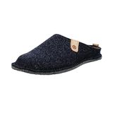 Rohde - Pantoffels - Mannen - Blauw - Wol - Maat 40