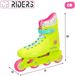 Colorbaby Patins à roulettes Jaune EU 36-37 Fille