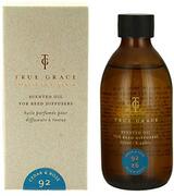 True Grace Burlington - navulfles voor kamergeur diffuser met stokjes - ceder en roos - (ceder en roos) 250 ml