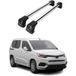 Omac Barres De Toit Compatibles Avec Toyota Proace City 2019-2026 – 2 Barres – Antivol Inclus – Aluminium Argent