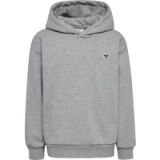 Hummel Kinderhoodie Bee 229748 Grijs Gemêleerd Katoen/Polyester 104