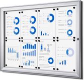 Syna Indoor Vergrendelbaar Notitiebord SCS 8x A4