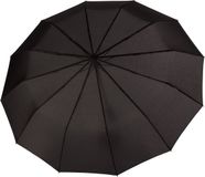 doppler Paraplu Fiber Magic Major Duomatic Uni Black Case Zwart