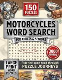 Motorcycles Word Search Puzzle Book