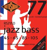 Rotosound RS77LD Jazz Bass 77 Monel Flatwound Bass Guitar Strings 45-105