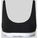 Calvin Klein Dames licht gevoerde bralette LV00QF8503 Bralette, zwart (zwart), XL