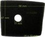 Husqvarna Filtre à air pour 123, 223, 323 L, C, E, EX, HE, R, RJ / 537 18 63-01 tondeuse à gazon