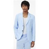 John Varvatos Allen Veste - Coupe ajustée à revers cranté Bleu acier