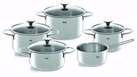 Fissler Copenhagen Set de casseroles - 5 pièces - Argent