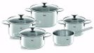 Fissler Copenhagen Set de casseroles - 5 pièces - Argent