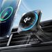 ESR HaloLock Houder - Magnetische Ventilatierooster / Dashboard Telefoonhouder Auto met Magneet - Magnetisch Opladen Qi2 15W - Zwart