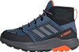 adidas TERREX Terrex Trailmaker Mid RAIN.RDY Chaussures de randonnée enfant Bleu 36 2/3