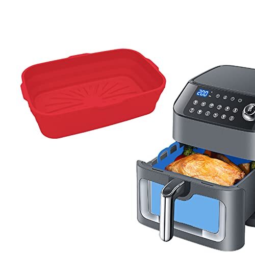 Khaven New Foldable Storage Air Fryer Silicone Tray, Air Fryer Silicone