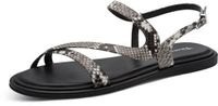 Tamaris - Dames - Sandalen - Platte sandalen - Textiel - Kunststof - 38 - Lente/Zomer 2026