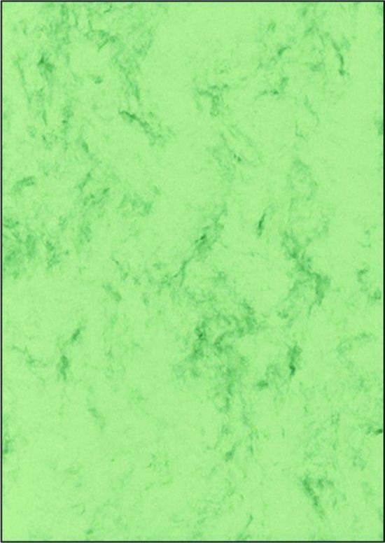 Sigel structuurdesign A4 200grs pak a 50 vel marmer groen