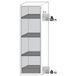 Asecos Armoire ignifuge 90 min s-classic90 fixation de porte - bac de rétention