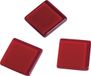 Rayher Acryl-mozaïek, 1x1 cm, transparant klassiek rood