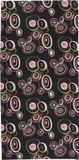 M-wave Nekwarmer Circles Polyester Zwart/roze One-size