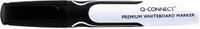 Q-CONNECT Premium whiteboard marker, 3 mm, ronde punt, zwart 10 stuks