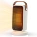 Chauffage électrique portable, 1200W, silencieux, 3 modes, blanc