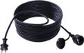 AS Schwabe 60370 Stroom Verlengkabel Zwart 25.00 m