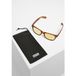Urban Classics Sunglasses Likoma Mirror UC brown leo/orange one size Zonnebril - Bruin