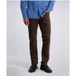 Pierre Cardin Pantalon fuselé en tissu marron, à carreaux