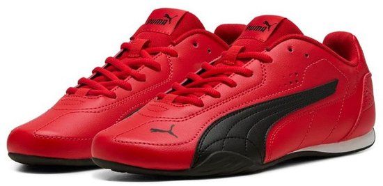 Puma Catch 402679 Lage Sneakers Mannen For All Time Red-Puma Black