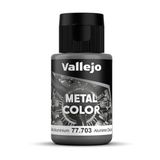 Acrylicos Vallejo Hobbyverf Acrylverf - 77703 Metal Color Dark Aluminium - Acryl (32 ml)
