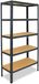 Shelfplaza HOME étagère métallique - 200x100x60 cm - anthracite - 5 étagères