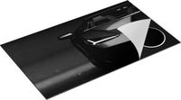 Chefcare Inductie Beschermer Zwart Wit 90x55 cm - Sportwagen Auto - Afdekplaat Inductie - Kookplaat Beschermer - Inductie Mat