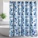 Douchegordijn - Schimmelbestendig en Waterdicht - Blauw - Polyester - 240 cm