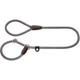HUNTER retriever-hondenlijn FREESTYLE, kleur: grijs, geïntegreerde halsband, traploos verstelbaar, weerbestendig, onderhoudsvriendelijk, goede grip, maat: 08/120