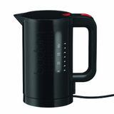 Bodum Bistro Elektrische waterkoker (automatische uitschakeling, 2200 Watt, 1,0 liter) zwart