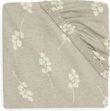 Jollein Hoeslaken Jersey 60x120cm Twig Olive Green