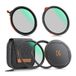 K&amp;F Concept K&F Concept Filter Kit Magn. CPL+ND2-32+1/4 Black Mist - 62mm
