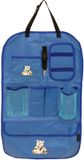 Petex 44150105 Achterbankorganizer, ca. 41 x 64 cm, met logo, blauw
