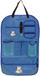 Petex 44150105 Achterbankorganizer, ca. 41 x 64 cm, met logo, blauw
