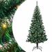 Sapin de Noël artificiel pré-éclairé vert 150 cm PVC et métal