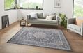 Tapeso Oosters vloerkleed Täbris - antraciet/zilver 160x230 cm