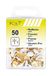 K3T 48088 punaises, 50 stuks, wit, 10 mm